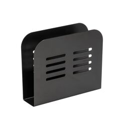 WENKO 55025100 Serviettenhalter Schwarz