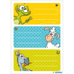 HERMA 5516 selbstklebendes Etikett Rechteck Permanent Mehrfarbig 9 Stück(e)