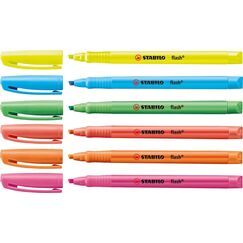 STABILO Flash Marker Rot