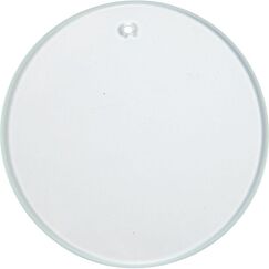 Creativ Company 55802 Serviergeschirr Glas Transparent Rund Platzteller