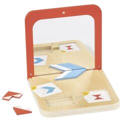 Goki 56296 Brettspiel Mirror Magic Logisch