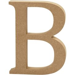 Creativ Company 56311 Dekorativer Buchstabe/Zahl Deko-Buchstabe