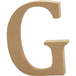 Creativ Company 56316 Dekorativer Buchstabe/Zahl Deko-Buchstabe