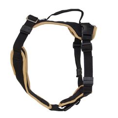 Grossenbacher Popp-it L Beige, Schwarz Hund Zuggeschirr