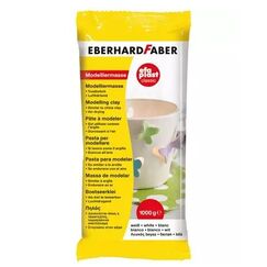 Eberhard Faber EFAPlast Modellierton 1 kg Weiß