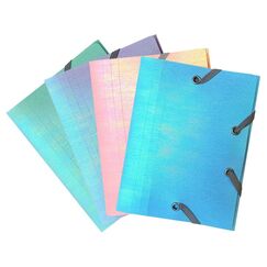 Exacompta 57130E Sammelmappe Polypropylen (PP) Gemischte Farben A6