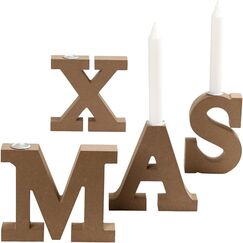 Creativ Company 576210 Kerzenständer Braun