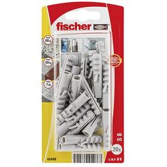 Fischer 45486 Schraubanker/Dübel 20 Stück(e) Schrauben- und Ankersatz 40 mm