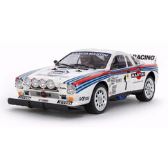 Tamiya Lancia 037 Rally (TA02-S) ferngesteuerte (RC) modell Rallyeauto Elektromotor 1:10