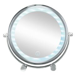 Kleine Wolke Bright Shorty Make-up-Spiegel Freistehend Rund Chrom
