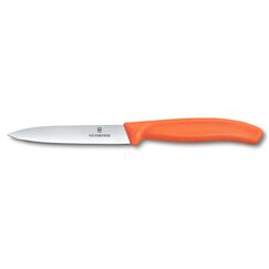 Victorinox Classic Gemüsemesser 10cm orange Mittelspitz