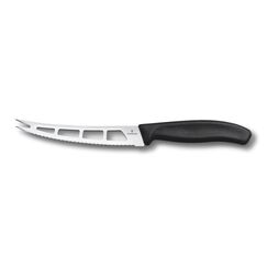 Victorinox Swiss Classic Weichkäsemesser Butter- und Weichkäsemesser, schwarz