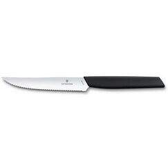Victorinox Swiss Modern Steak-/Pizzamesser 1 Stk., schwarz, PP Copolymere, 12 cm