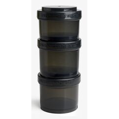 Smartshake Revive Rund Container 0,2 l Schwarz 3 Stück(e)