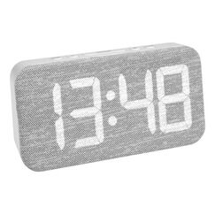 TFA-Dostmann 60.2042.02 Wecker Quarzwecker Grau, Weiß