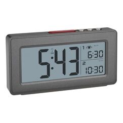 TFA-Dostmann 60.2563.10 Wecker Digitaler Wecker Anthrazit