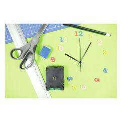TFA-Dostmann 60.3525.01 Wand- /Tischuhr Rechteck Schwarz