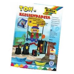 Folia 600 Kunstdruckpapier Kunstpapier 10 Blätter