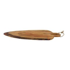 CHALET 600-F126350 Küchen-Schneidebrett Oval Holz