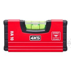 Laserliner HA 10 Wasserwaage 0,1 m Schwarz, Rot