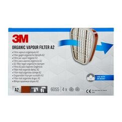 3M 6055 Gas- & Dampfkartusche 4 Stück(e)