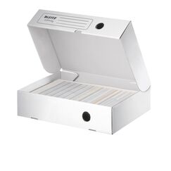 Leitz 61000000 Dateiablagebox Karton Weiß