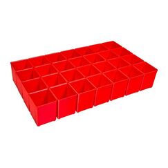 ProClick A3 CT M 74 Werkzeugkasten-Set Kunststoff Rot