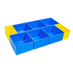 ProClick BC3 CT M 74 Werkzeugkasten-Set Kunststoff Blau, Gelb