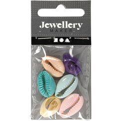 Creativ Company 61018 Perle Beige, Blau, Pink, Türkis, Violett 6 Stück(e)