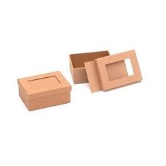 GLOREX 6 2027 013 Aufbewahrungsbox Rechteckig Karton Beige