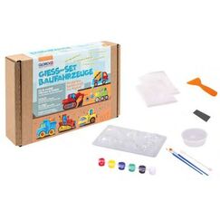 GLOREX Giess-Set Baufahrzeuge