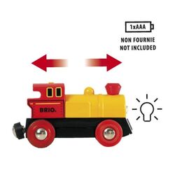BRIO Batterielok Gelb