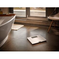 Soehnle Shape Sense Connect 200 Rechteck Silber Elektronische Personenwaage