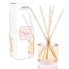 Pajoma 64615 Duftölverteiler Duftflasche Rattan Mehrfarbig