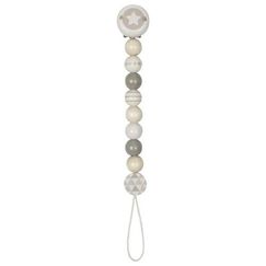 Goki 65305 Schnullerkette Grau, Natürlich/Natur Junge/Mädchen