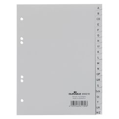 Durable 655010 Trennblatt Grau