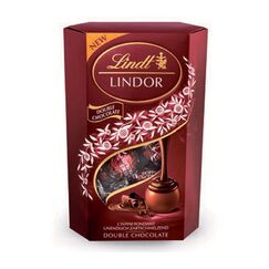 Lindt Lindor Cornet Double Chocolate 200g