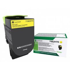 Lexmark 71B2HY0 Tonerkartusche 1 Stück(e) Original Gelb
