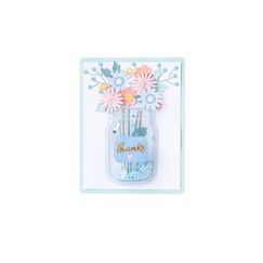 Sizzix 664857 Dekorative/s Flasche/Glas Transparent 6 Stück(e)