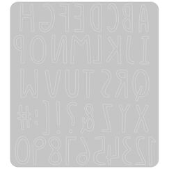 Sizzix 665182 Schablone