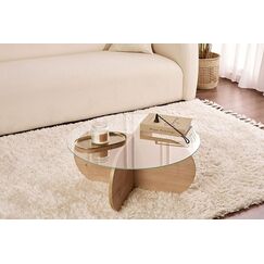 Woody Fashion Aeris Kaffeetisch Rundform 2 Bein(e)