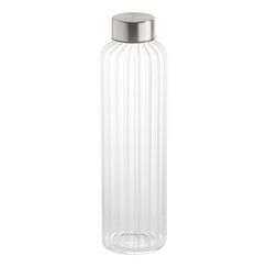 APS-Germany 66951 Trinkflasche Tägliche Nutzung 500 ml Edelstahl, Silikon, Glas, Polypropylen (PP) Transparent