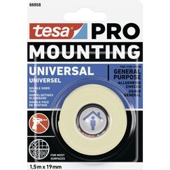 TESA PRO 66958 Für die Nutzung im Innenbereich geeignet Für die Nutzung im Außenbereich geeignet 1,5 m Polyethylen Weiß