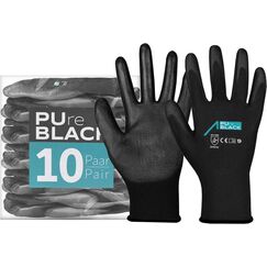 ACE 676301 Handschutz Werkstatthandschuhe Schwarz Polyester 1 Stück(e)