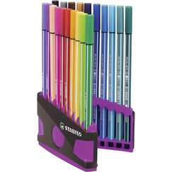 STABILO Pen 68 Filzstift Medium Mehrfarbig 20 Stück(e)
