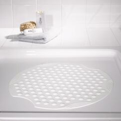RIDDER Tecno Rutschfeste Badematte Weiß, Farbe: Weiß