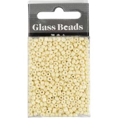 Creativ Company 682871 Perle Glasperle Glas Gelb