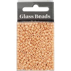 Creativ Company 682881 Perle Glasperle Glas Pfirsich