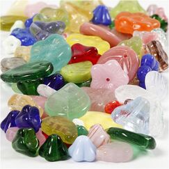 Creativ Company 684260 Perle Perlenmischung Glas Gemischte Farben