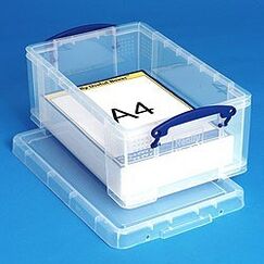 Really Useful Boxes 68502700 Kleinteil/Werkzeugkasten Kunststoff Transparent